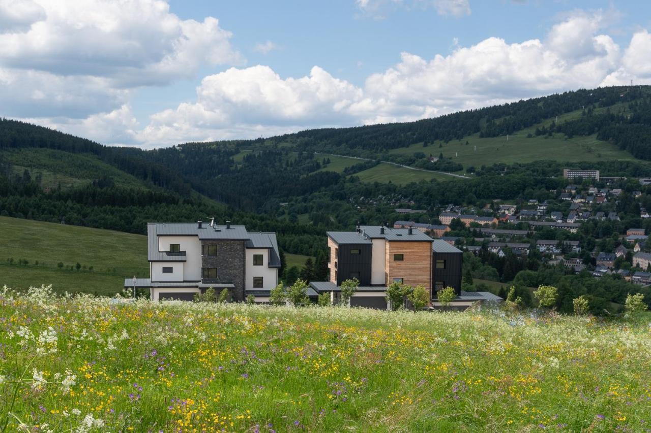 Rooftop Klinovec Loučná pod Klínovcem Bagian luar foto